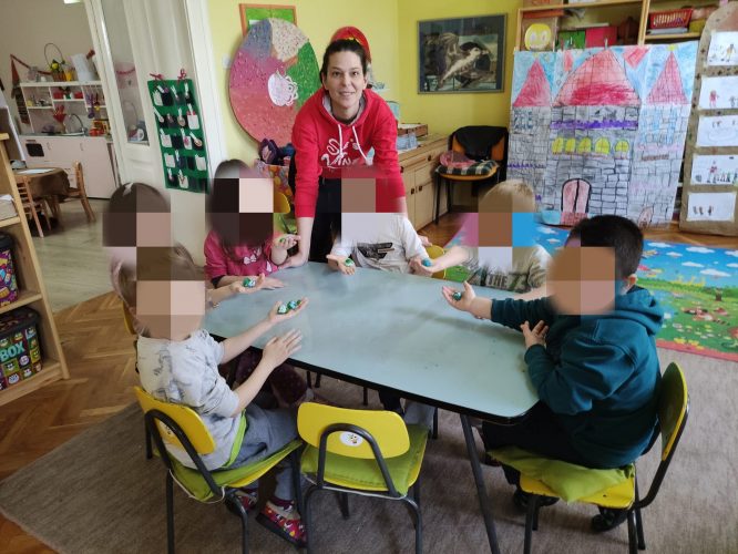 Druženje u predškolskoj ustanovi "Vera Gucunja" iz Čonoplje