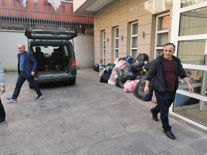 Dostavljena pomoć u Ambasadu Turske u Beogradu